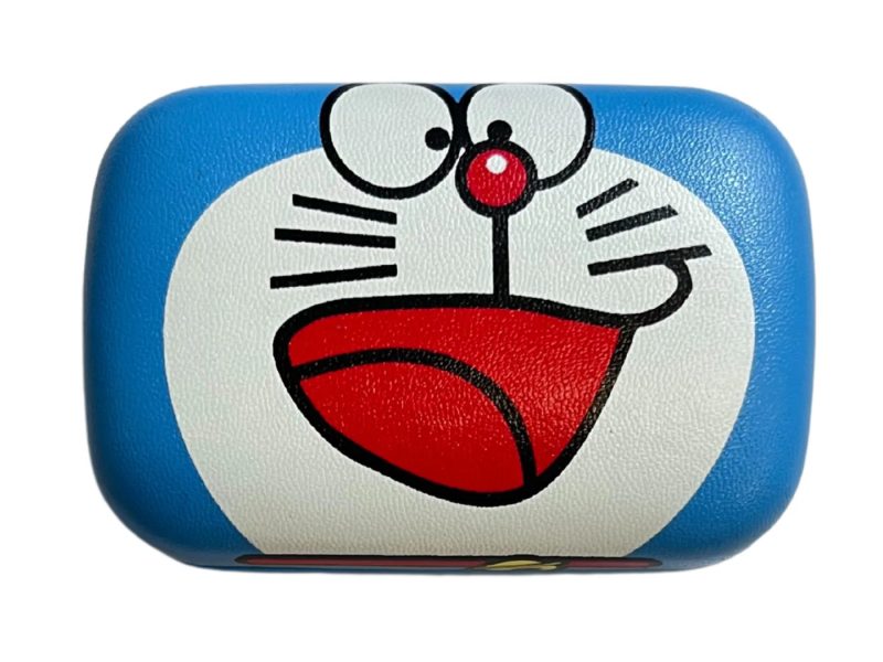 Line Friends oppbevaringssett for kontaktlinser med mønster, farge: Doraemon