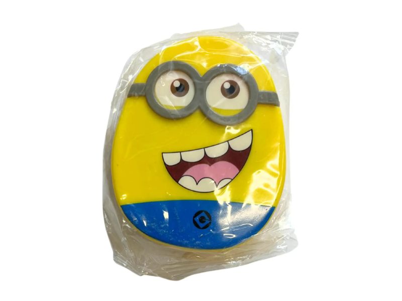 Minion-figur, oppbevaringssett for kontaktlinser, farge: blå