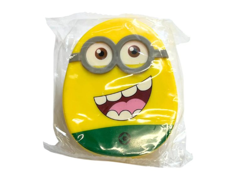 Minion-figur oppbevaringssett for kontaktlinser, farge: grønn