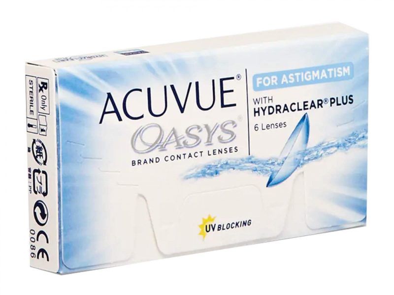 Acuvue Oasys for Astigmatism (6 linser)