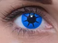 ColourVUE Crazy Blue Star (2 linser) - uten dioptri