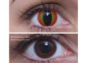 ColourVUE Crazy Dragon Eyes (2 linser) - uten dioptri