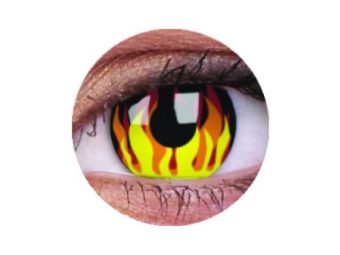 ColourVUE Crazy Flame Hot (2 linser) - uten dioptri