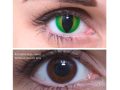 ColourVUE Crazy Green Dragon (2 linser) - uten dioptri