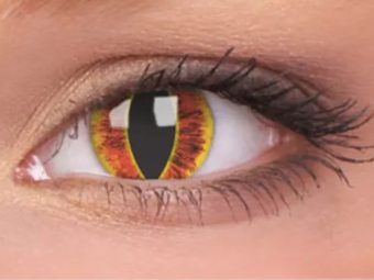 ColourVUE Crazy Sauron's Eye (2 linser) - uten dioptri
