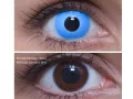 ColourVUE Crazy Sky Blue (2 linser) - uten dioptri