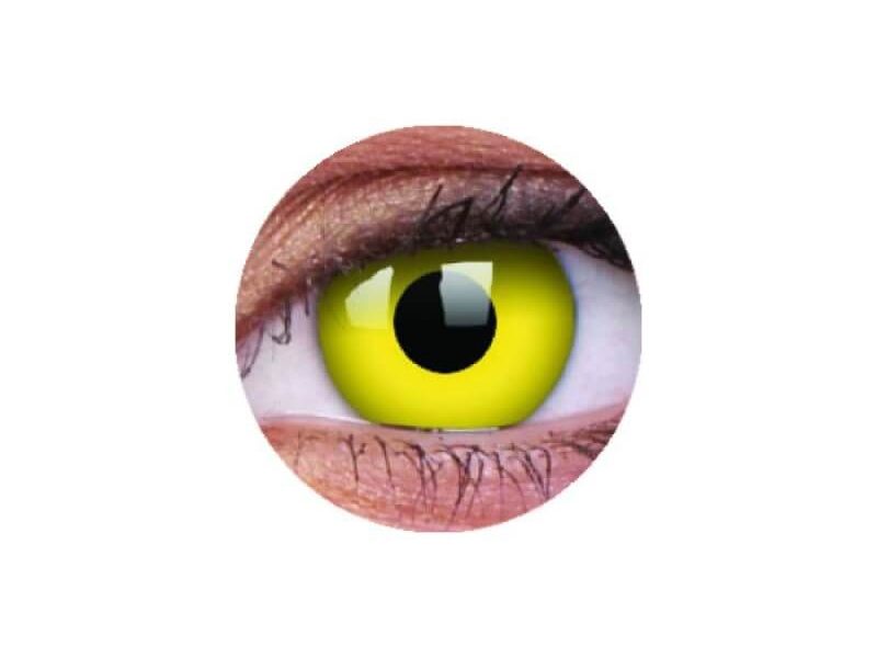 ColourVUE Crazy Yellow (2 linser) - uten dioptri