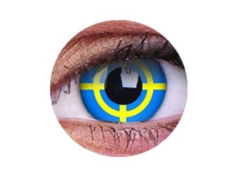 ColourVUE Crazy Yellow Target (2 linser) - uten dioptri