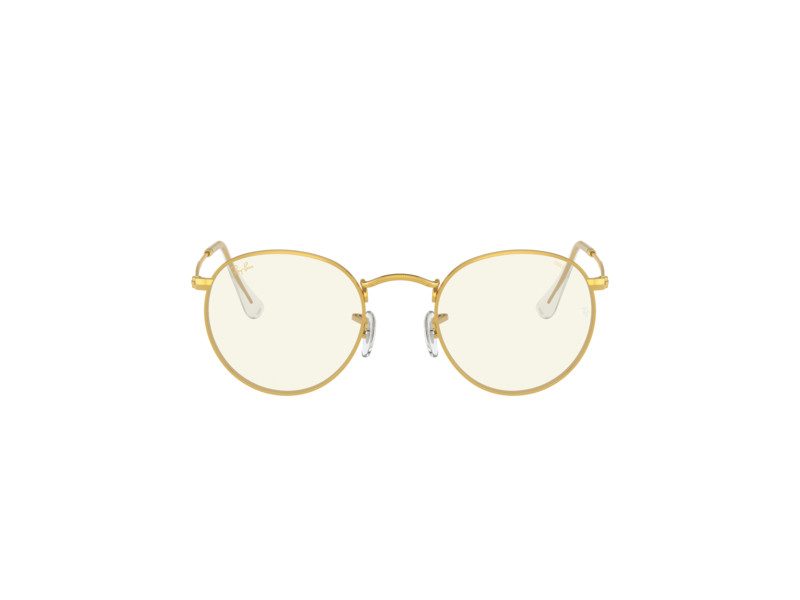 Ray-Ban Round Metal Solbriller RB 3447 9196/BL