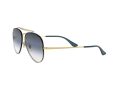 Ray-Ban Blaze Aviator RB 3584N 9140/0S 58 Solbriller