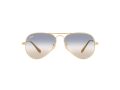 Ray-Ban Aviator Metal Ii Solbriller RB 3689 001/GD
