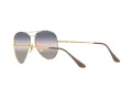 Ray-Ban Aviator Metal Ii Solbriller RB 3689 001/GE