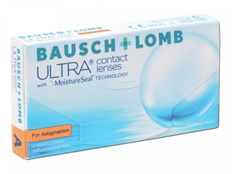   Bausch & Lomb Ultra with Moisture Seal for Astigmatism (3 linser)