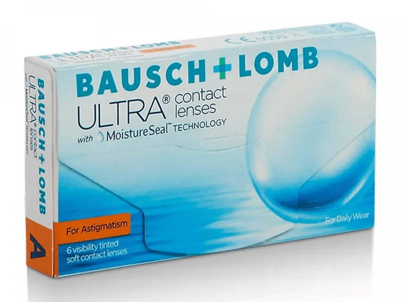 Bausch & Lomb Ultra with Moisture Seal for Astigmatism (6 linser)