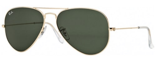 Ray-Ban Aviator solbrille Large Metal